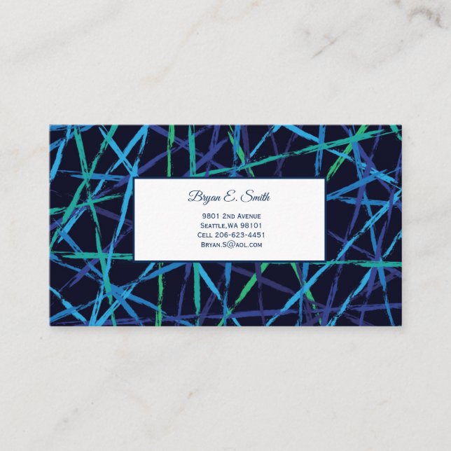 Contato Cartão de visita (Frente)