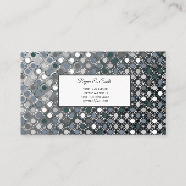 Contato Cartão de visita (Frente)