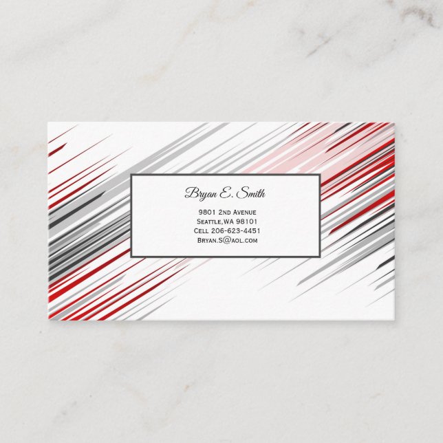 Contato Cartão de visita (Frente)