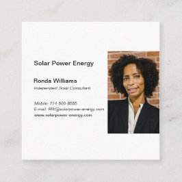 Contato Cartão de visita de hot HeadShot profissional