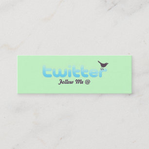 Contato Cartão de visita do Twitter