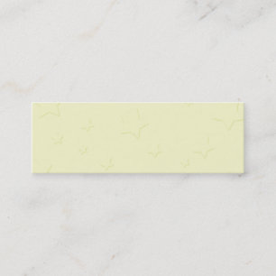 Contato Cartão de visita magro das estrelas