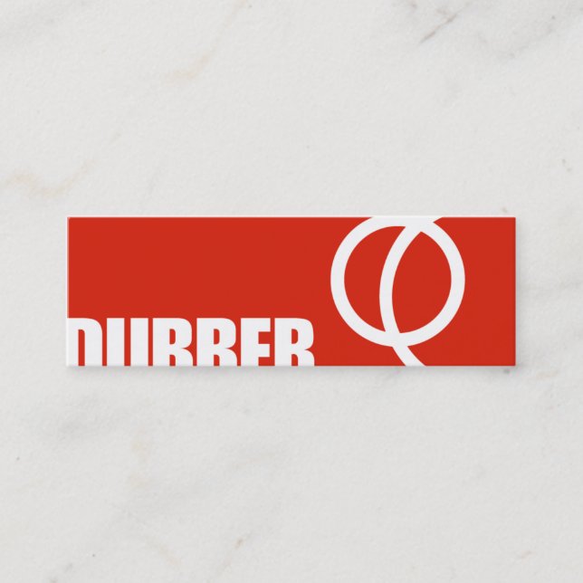 Contato Cartão telefónico de Dubber (Frente)