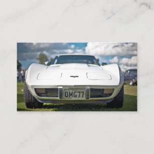 Contato Classic Corvette Cartão de visita para Automotive