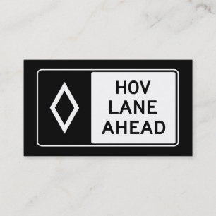 Contato HOV LANE AHEAD : cartão de visita