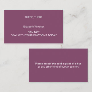 Contato UM ABRAÇO Cartão de Visita