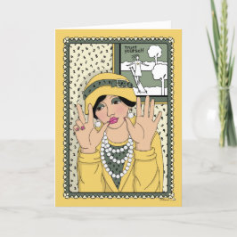 Conte com o seu cartão de saudação