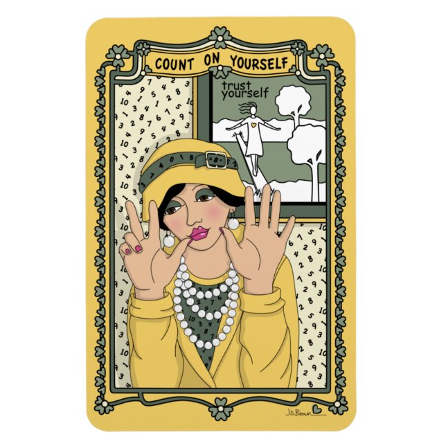 Conte com o seu próprio ímã de gelador C_4x6 (Vertical)