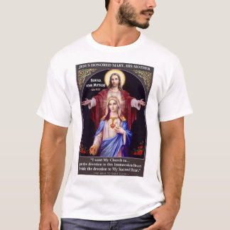 Contemple a camiseta da sua mãe