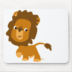 Conteúdo da tira Mousepad do leão
