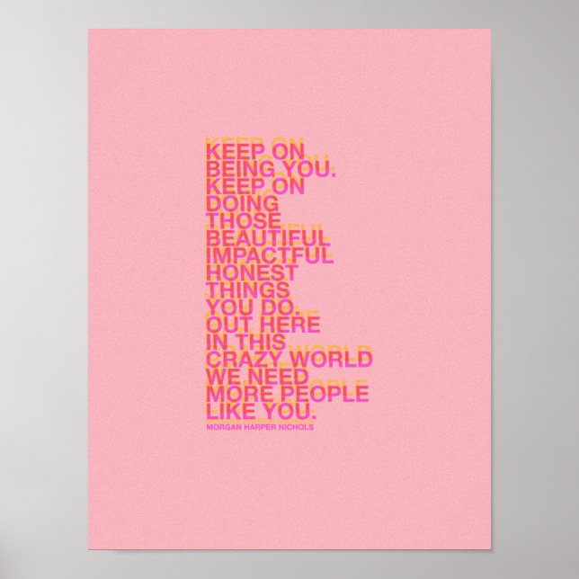 Continua sendo você poster (Frente)