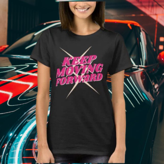 Continuar a Avançar - Camisa Motivacional (Criador carregado)