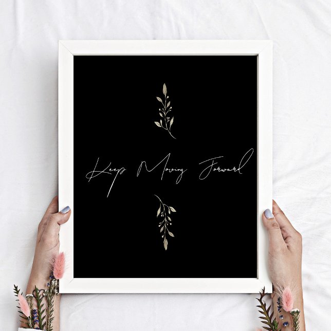 Continuar a Avançar Poster de Cotação Inspiraciona (Criador carregado)