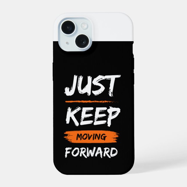 Continue Avançando 💪 | iPhone 16 Motivacional Ca (Verso)