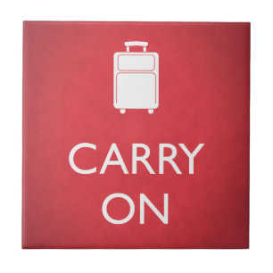 CONTINUE - bagagem - o vermelho engraçado