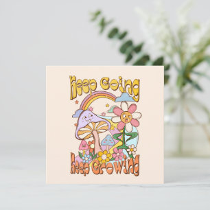 Continue, continue crescendo - Cogumelos e flores