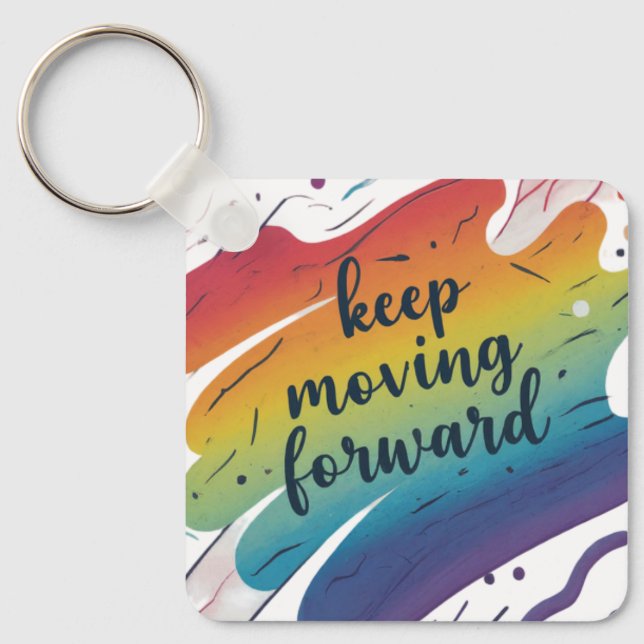 Continue movendo-se para a frente Chaveiro de quad (Frente)
