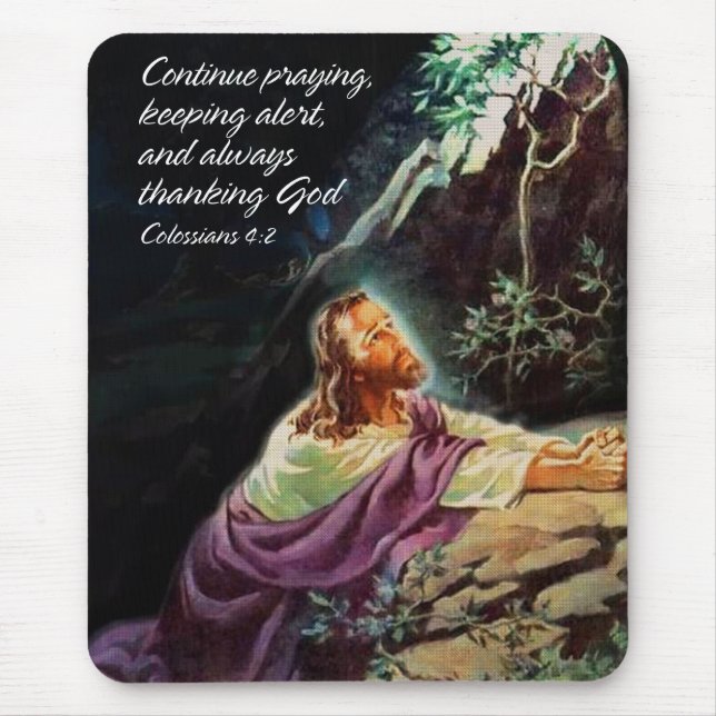 Continue Praying1 Mousepad (Frente)