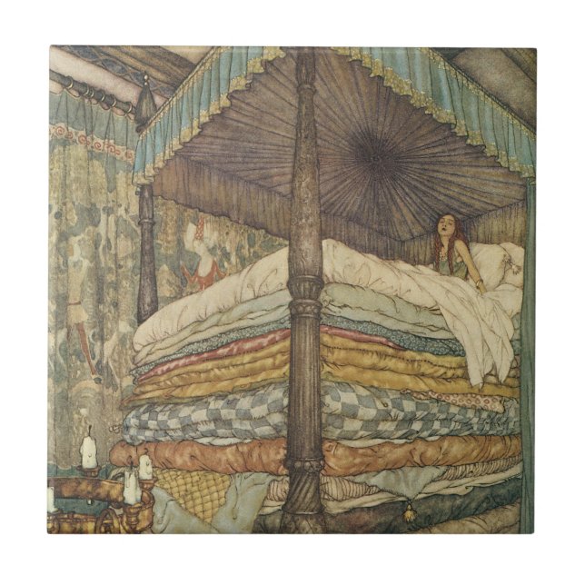 Conto de Fadas Vintage, Princesa e Ervilha, Edmund (Frente)
