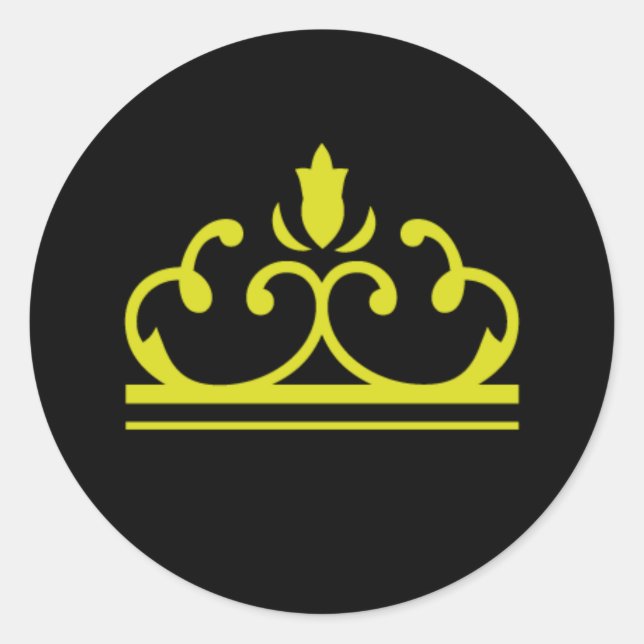 Contos de fada no adesivo preto (Frente)