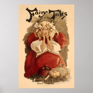 Contos de Fadas - Impressões de Poster de Rimas In