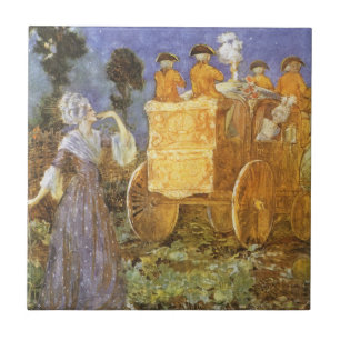 Contos de Fadas Vintage Cinderela e Fada Madrinha