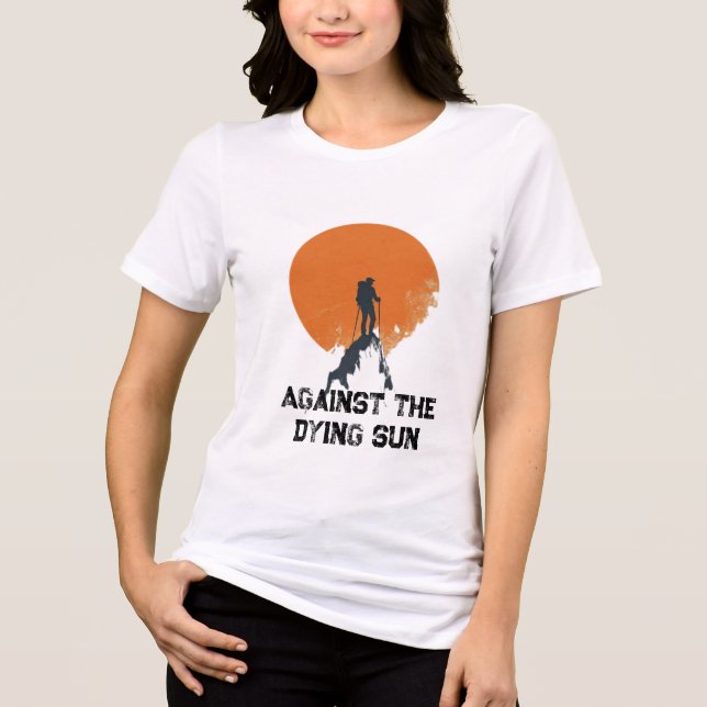 Contra o Sol Poente, Areia com o Pico do Sol  (Frente)
