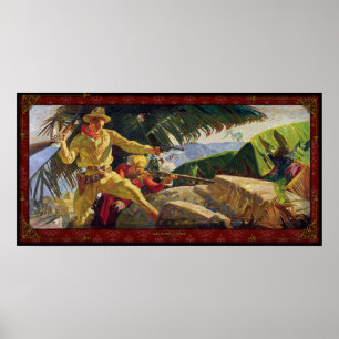 Contra os Piratas de Sarawak - Poster