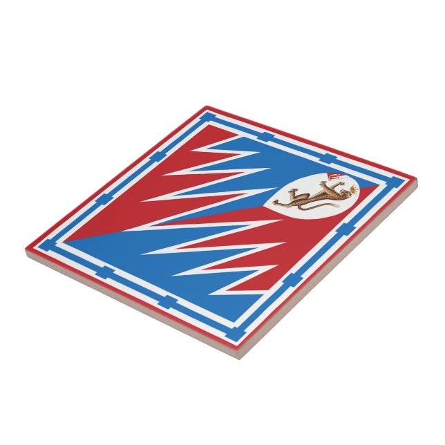 Contrada della Pantera (Pantera) Palio di Siena (Lateral)