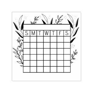 Controlador de Hábito Mensal, Carimbo de Calendári