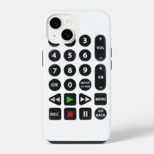 Controle Remoto de TV com Botão de VCR  