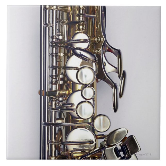 Controles do saxofone (Frente)