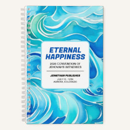 Convenção da Felicidade Eterna Ondas de Aquarela A