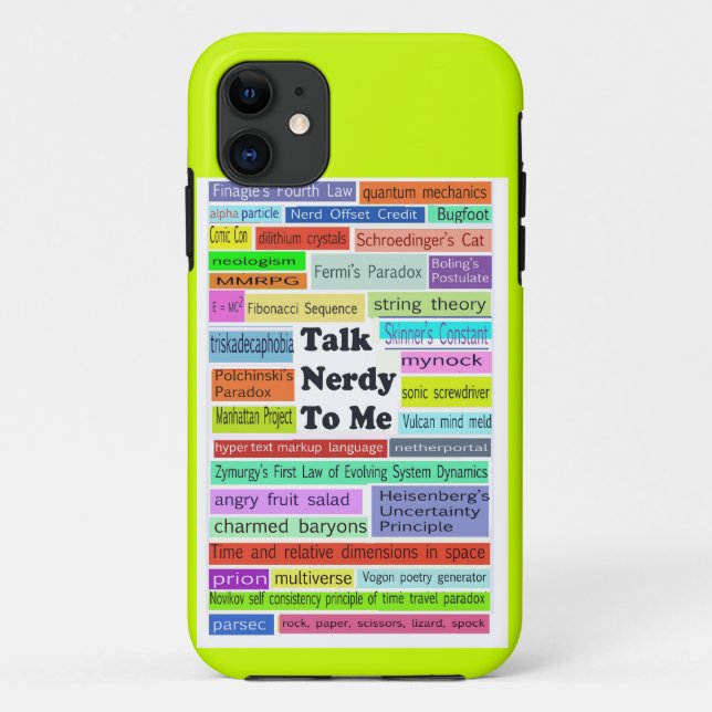 Conversa Nerdy a mim capas de iphone (Verso)