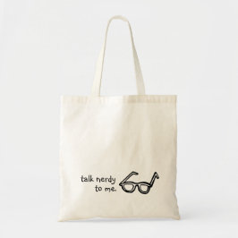 Conversa Nerdy a mim! O bolsa engraçado do estilo