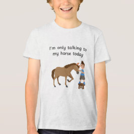 Conversando com o menino do cavalo
