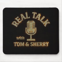 Conversar com Tom e Sherry Podcast Mouse Pad