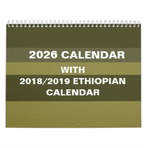 Conversor de Calendário Etíope 2026 Escolha o País