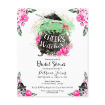 Convidações de Chá de panela das Bruxas