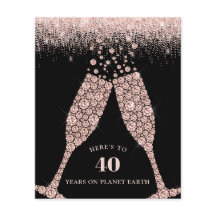 Convidado aniversário de 40 anos de Banheiro Preto