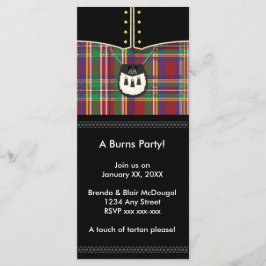 Convidado contemporâneo do partido Robbie Burns