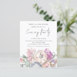 Convidado do Partido de Casamento Florals