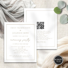 Convidado para Casamento da Noite Dourada do Orçam