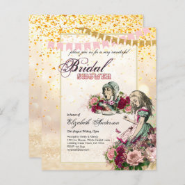 Convidado para o Chá de panela de Alice no País da