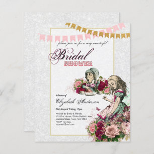 Convidado para o Chá de panela de Alice no País da