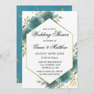 Convidados para Chás de casamento geométricos Dour