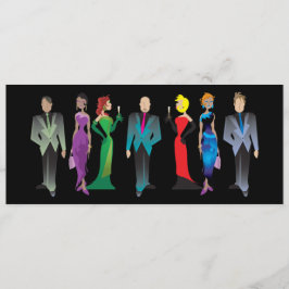 Convidados para Jantar Convite Personalizado