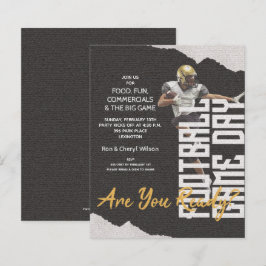 Convidados Pretos para o Jogo do Jogador de Futebo