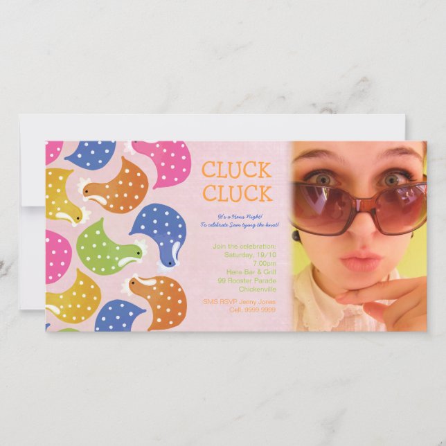 Convidar Foto para Evento de Festa de solteira Not (Frente)