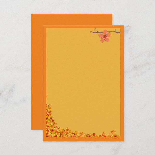 Convide/saudando Modelos - Personalize o seu própr (Frente/Verso)